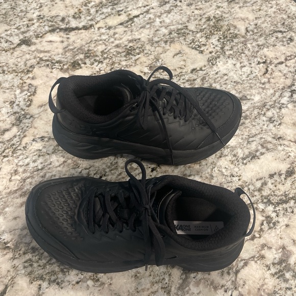 Hoka One One Bondi all black sneakers - Picture 3 of 6